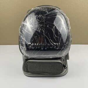 Cawypety Pet Carrier Backpack for Cats & Small Dogs Outdoor Travel Vented Dome